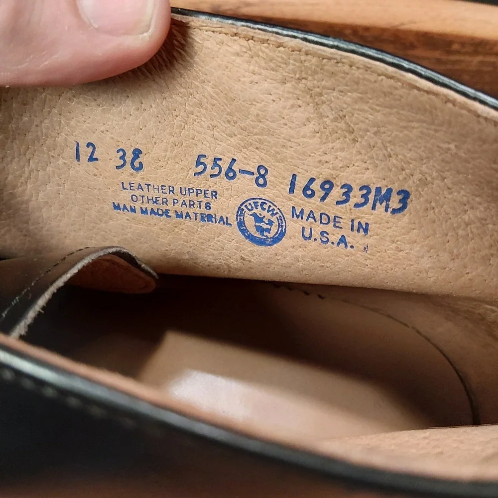 Work America Biltrite Mens USPS Postal Chukka Boots Black Leather 12 3E USA Made